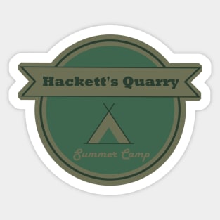 Quarry summer camp Sticker